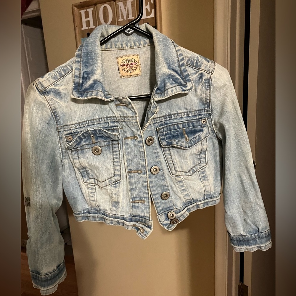 Crop Jean Jacket